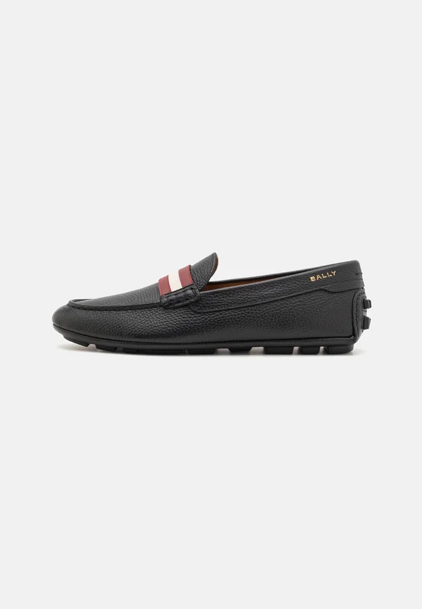 KERBS KARLOS - Mokassin - black/red/bone