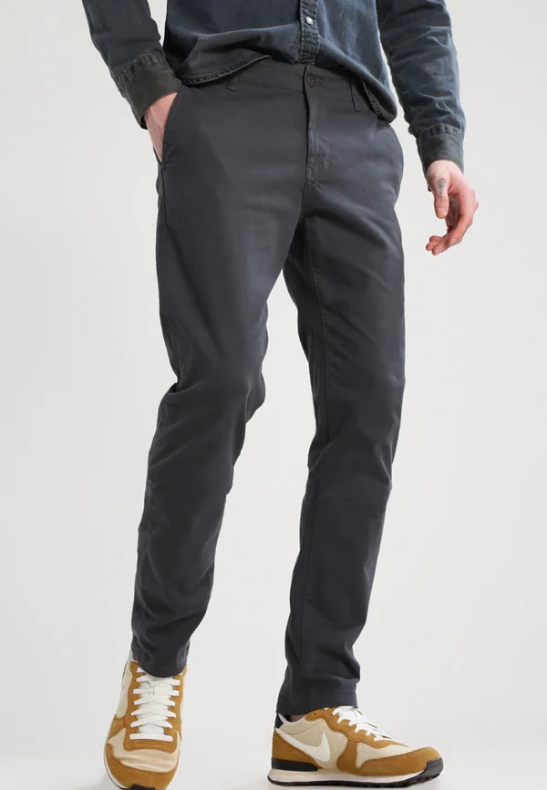 KERMAN  - Stoffhose - charcoal grey