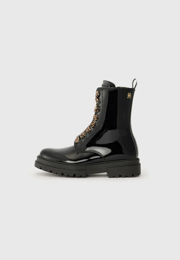 KESSY UNISEX - Schnürstiefelette - black