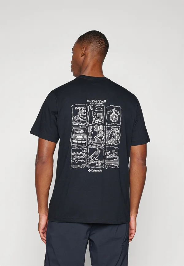 KETTLE RIVER™ BACK GRAPHIC TEE - T-Shirt print - black