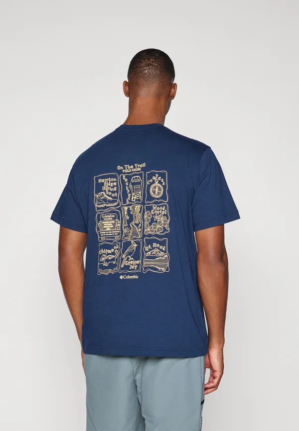 KETTLE RIVER™ BACK GRAPHIC TEE - T-Shirt print - collegiate navy