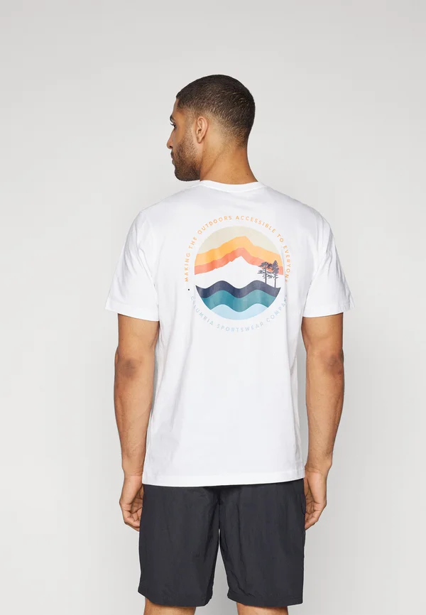 KETTLE RIVER™ OUTDOOR TEE - T-Shirt print - white
