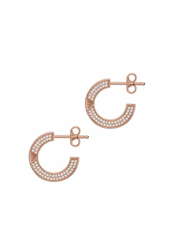 KEY BASICS - Ohrringe - rose gold-coloured