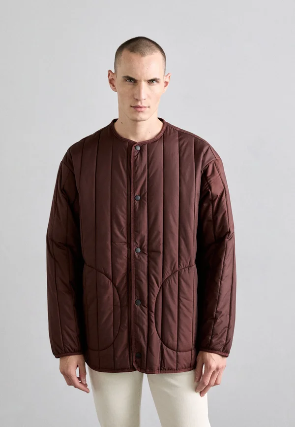 KHAZA QUILTED  - Übergangsjacke - bitter chocolate