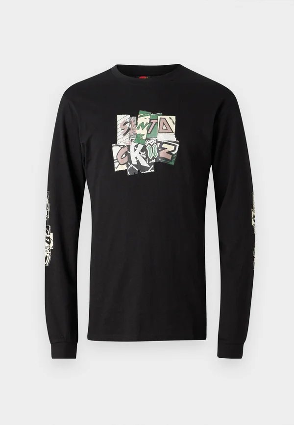 KICK BACK UNISEX - Langarmshirt - black