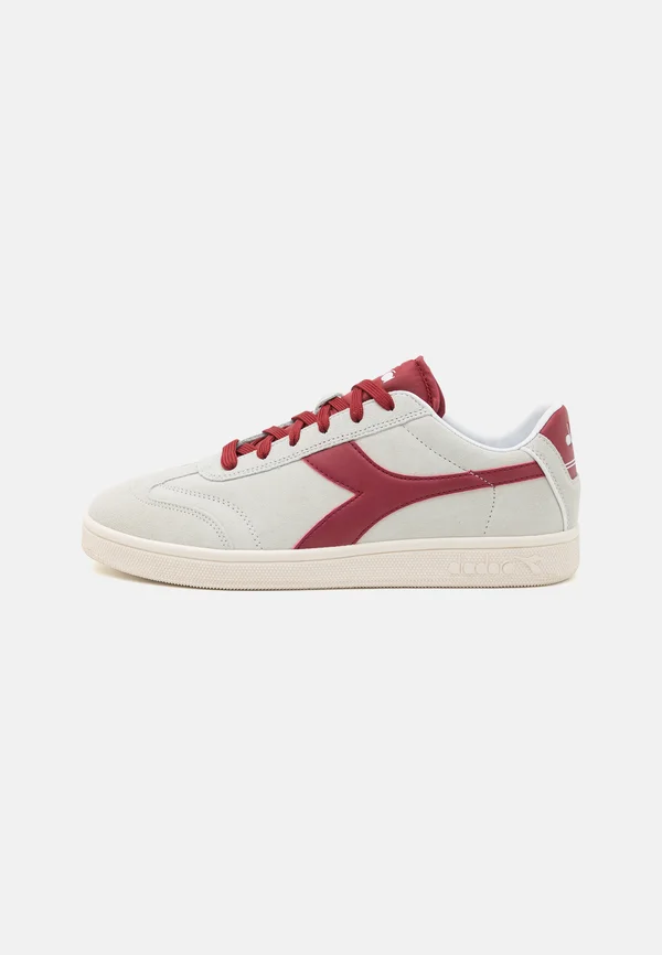 KICK - Sneaker low - white/red granata