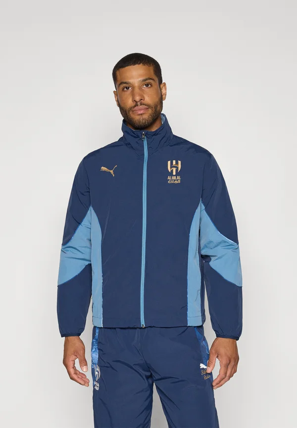 KIDSUPER AL HILAL SFC REVERSIBLE JACKET - Vereinsmannschaften - club navy/gold