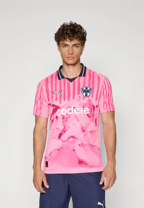 KIDSUPER MONTERREY JERSEY REPLICA - Vereinsmannschaften - fast pink/white
