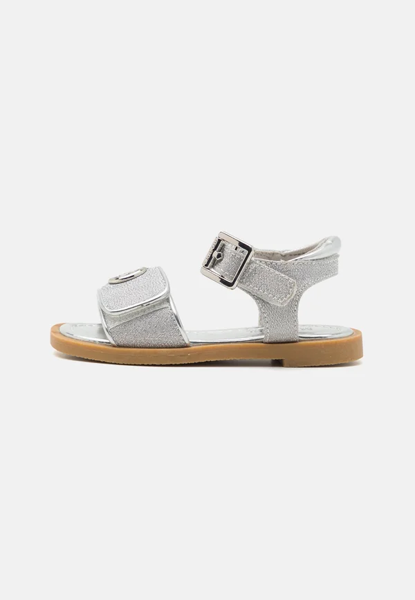 KIERAN - Riemensandalette - silver/white