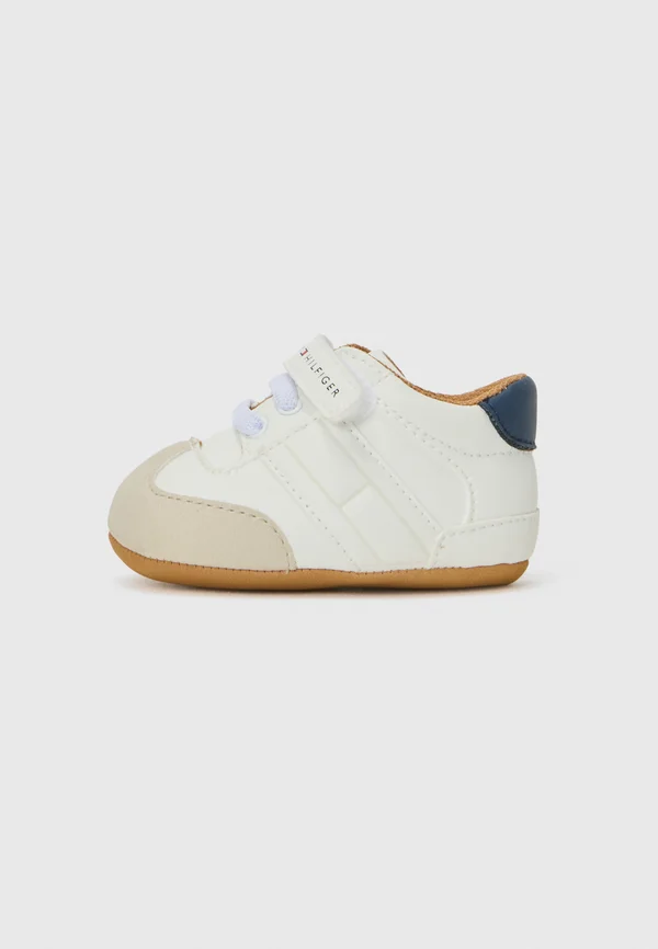 KIKI UNISEX - Krabbelschuh - beige/off white/blue
