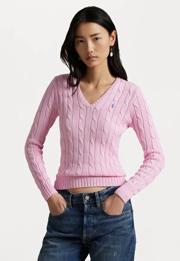 KIMBERLY - Strickpullover - carmel pink