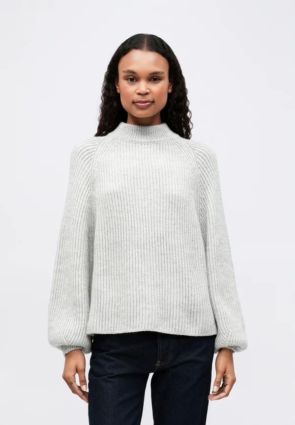KIMONI - Strickpullover - grey
