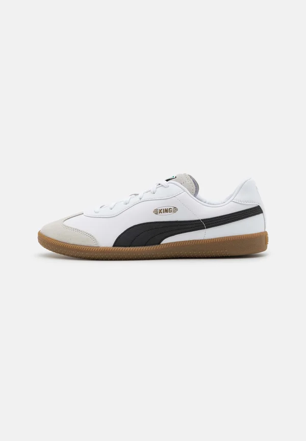KING IT - Fußballschuh Halle - white/black