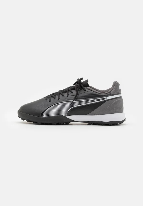 KING MATCH TT - Fußballschuh Multinocken - black/white/cool dark gray