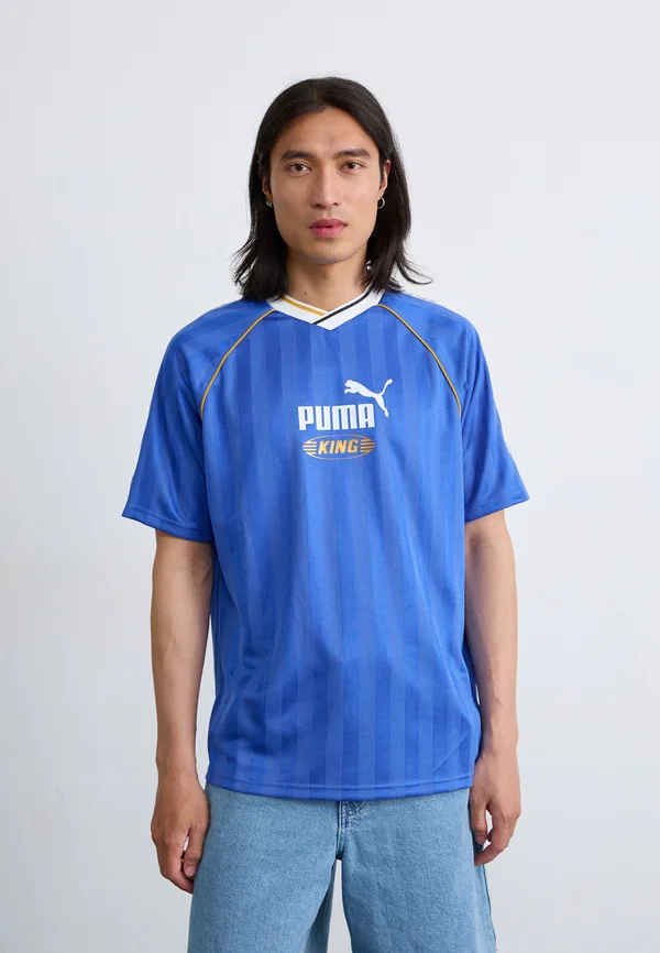 KING RELAXED FOOTBALL - T-Shirt print - mountain blue