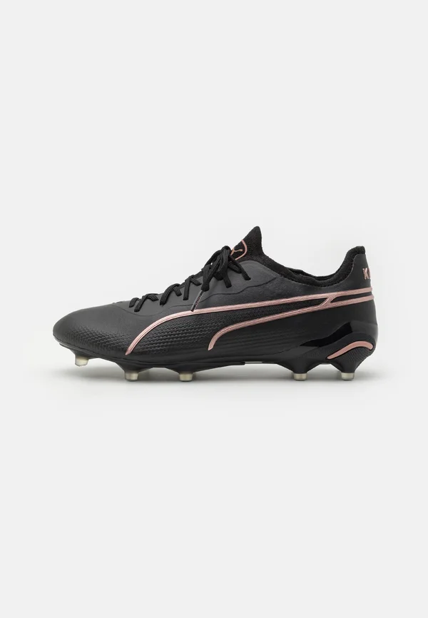 KING ULTIMATE FG/AG - Fußballschuh Nocken - black/copper rose