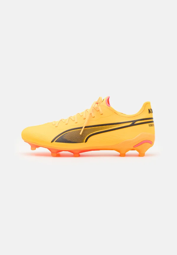 KING ULTIMATE FG/AG - Fußballschuh Nocken - sun stream/black/sunset glow