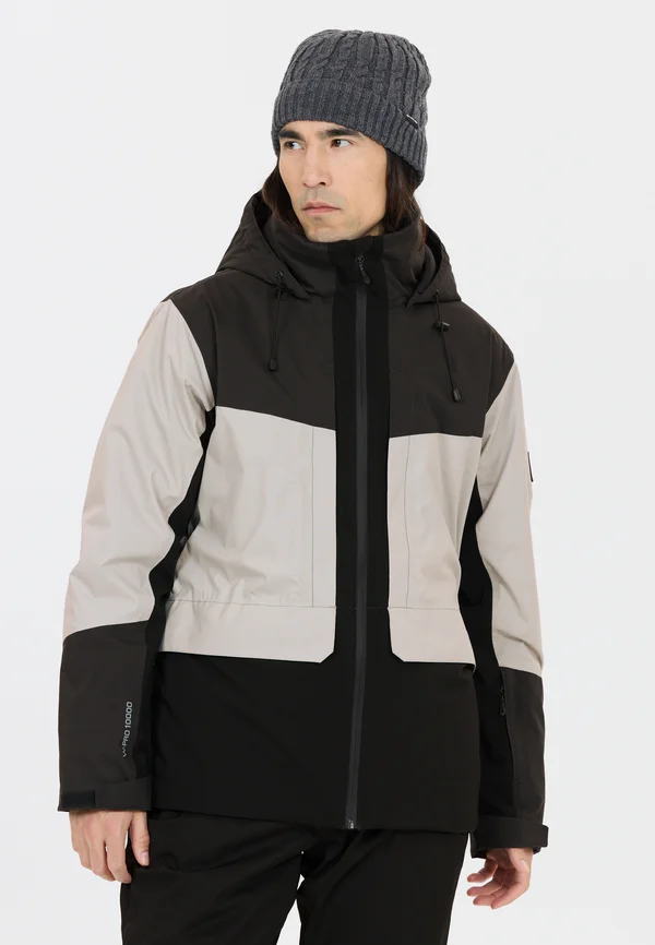 KINGMANN - Snowboardjacke - pearl grey