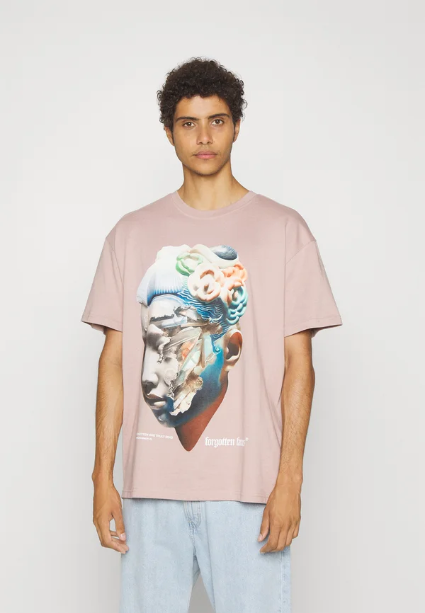 KINTSUGI  - T-Shirt print - duskrose