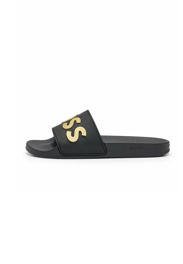 KIRK UNISEX - Pantolette flach - black seven