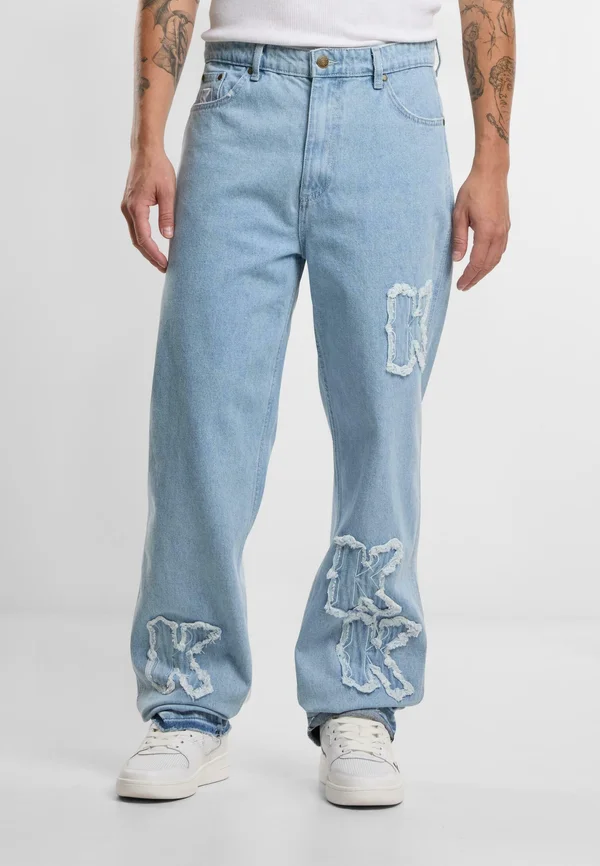 KK PATCH - Jeans Relaxed Fit - blue