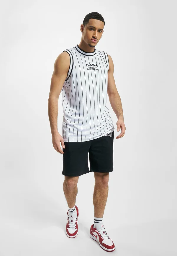 KK RETRO BASKETBALL TANK - Top - white/black