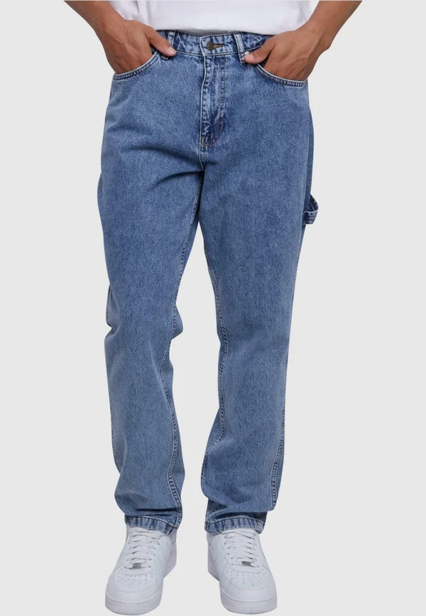 KK RETRO WORKWEAR - Jeans Straight Leg - vintage mid blue