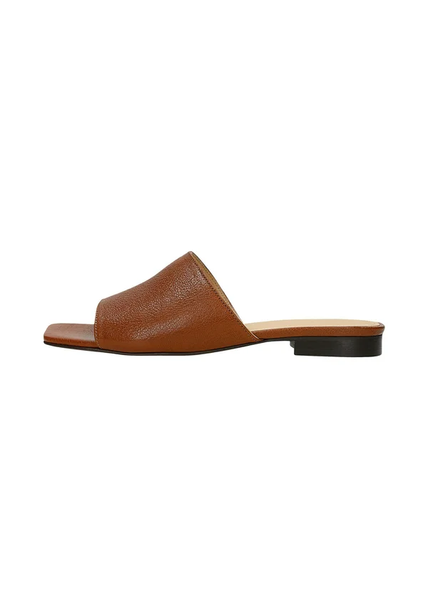 KLAPKI - Pantolette flach - brown
