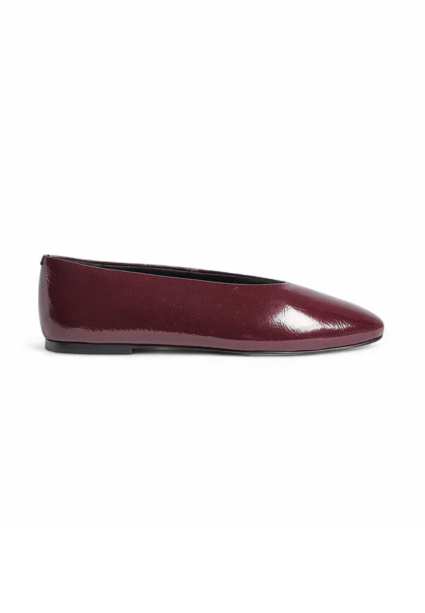Klassischer Ballerina - aubergine