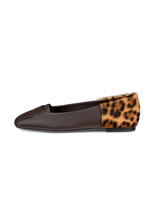 Klassischer Ballerina - black /leopard
