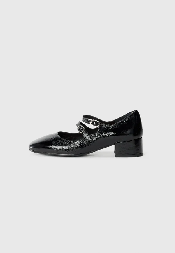 Klassischer Ballerina - black naplack