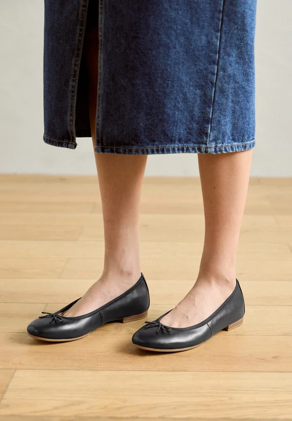 Klassischer Ballerina - navy