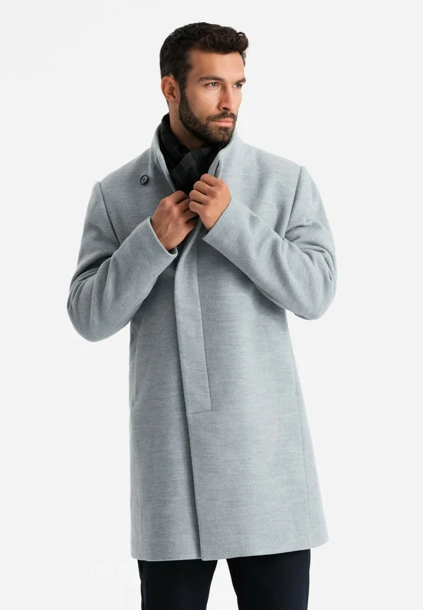 Klassischer Mantel - grey