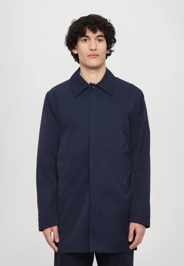 Klassischer Mantel - very dark navy