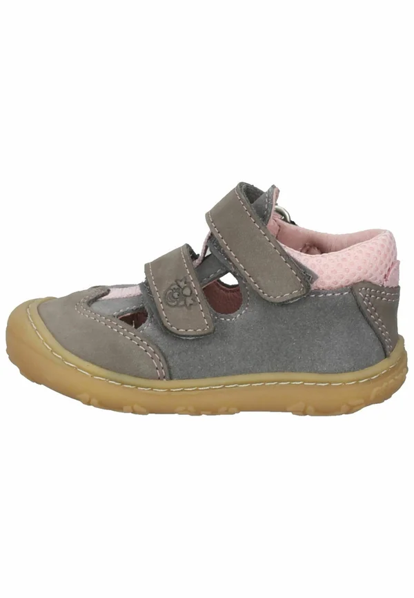 Klettschuh - graphit rose