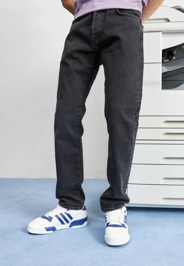 KLONDIKE PANT  - Jeans Straight Leg - black stone washed