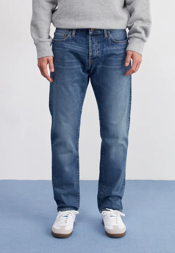 KLONDIKE PANT  - Jeans Straight Leg - dark blue denim