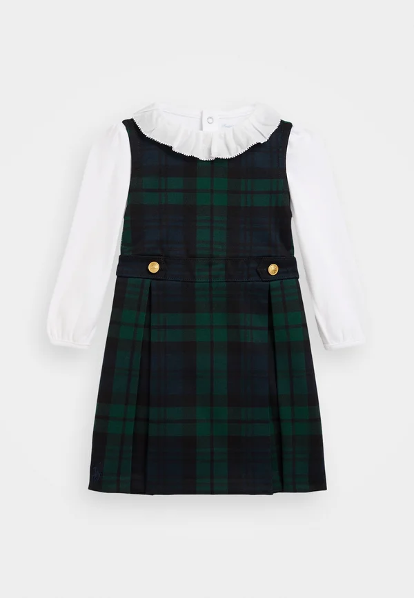 KNIT-JUMPER SET-OUTFIT SET - Langarmshirt - blackwatch plaid