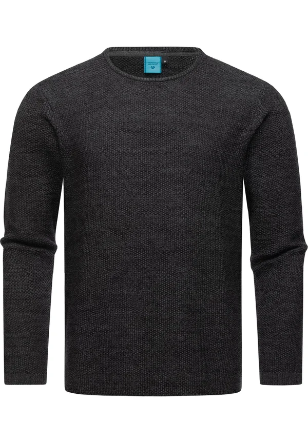 KNITSON - Strickpullover - black