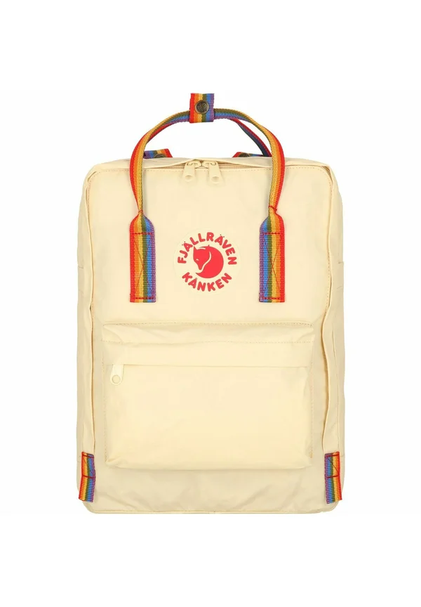KÅNKEN RAINBOW - Tagesrucksack - light oak rainbow pattern
