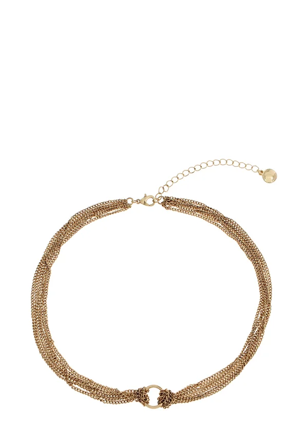 KNOT LAYERED - Halskette - gold-coloured