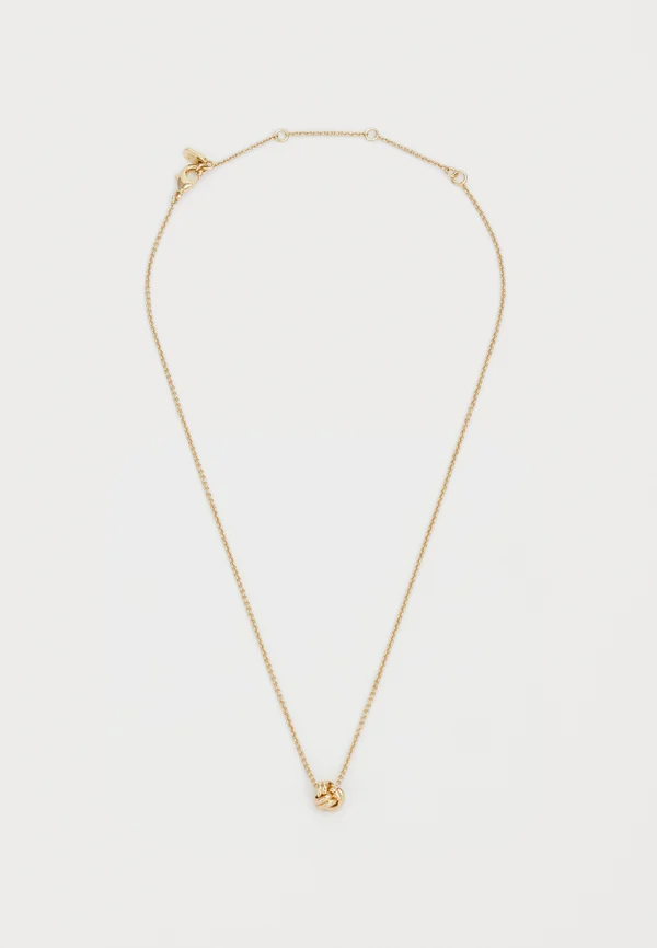 KNOT PENDANT - Halskette - gold-coloured
