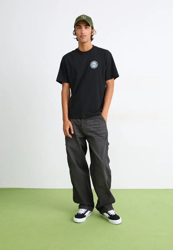 KNU SKOOL UNISEX - Sneaker low - black/white