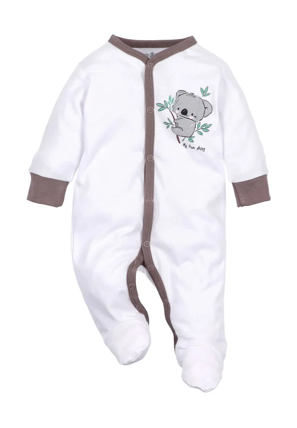 KOALA - Jumpsuit - weiß braun