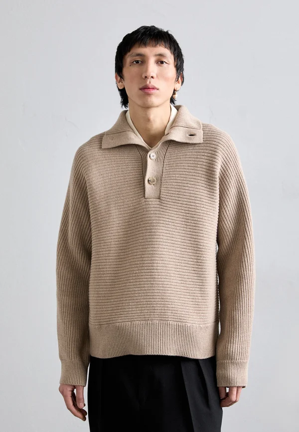 KOLOS - Strickpullover - oatmeal