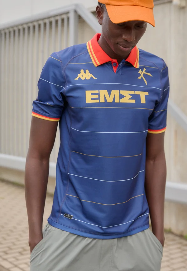 KOMBAT 2024 HOME KALLITHEA - Fußball-Trikot - blue/orange tomato/yellow
