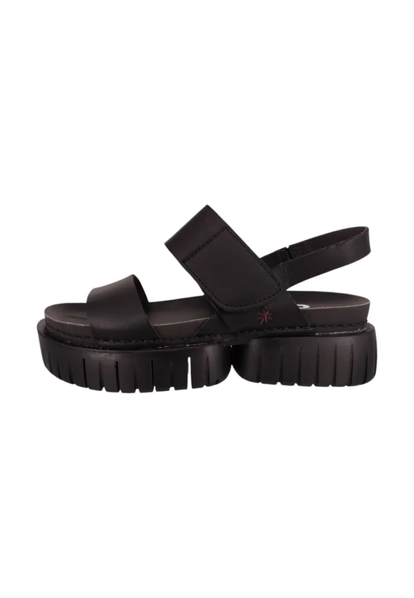 KOMFORT MADEIRA  - Plateausandalette - black
