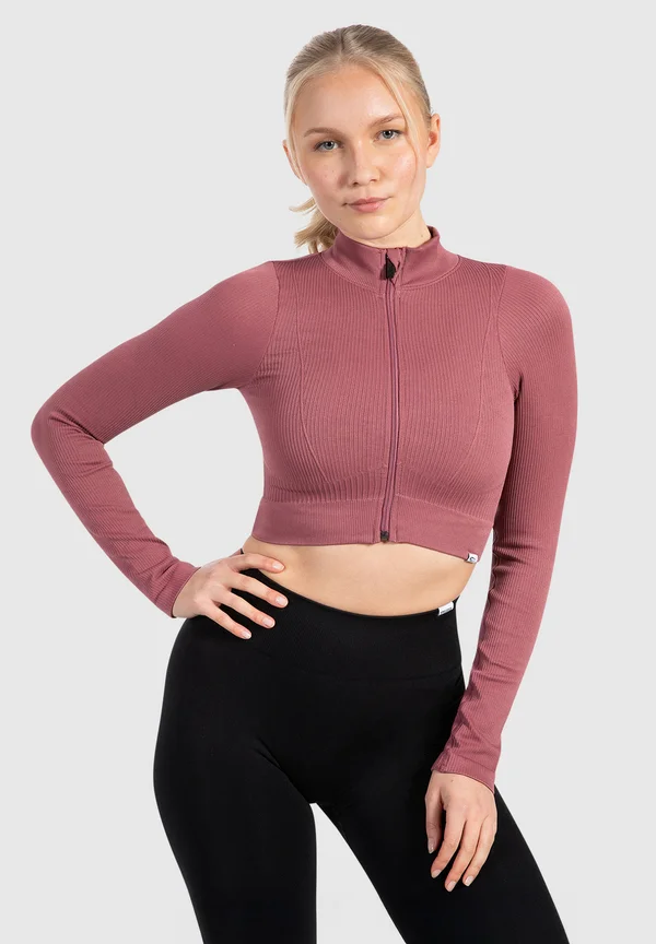 KOMPRESSION ZEYA - Trainingsjacke - dunkel rosa