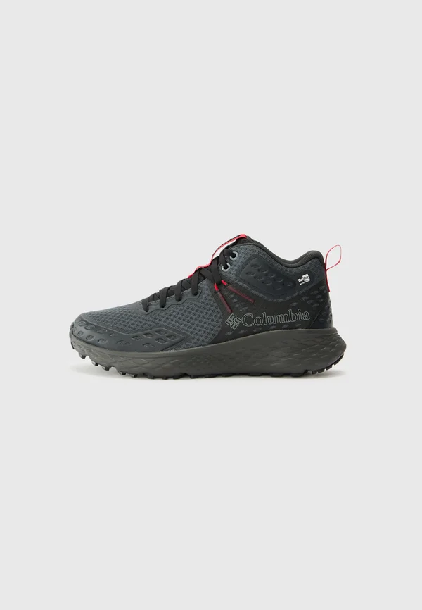 KONOS - Hikingschuh - dark grey/mountain red