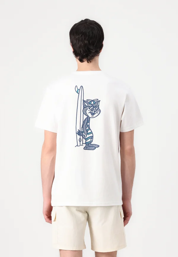 KOOL KAT TEE - T-Shirt print - white